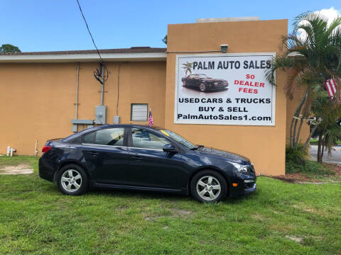 2016 Chevrolet Cruze Limited for sale at Palm Auto Sales in West Melbourne FL