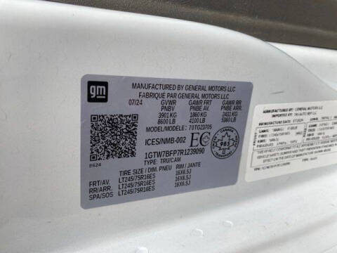 2024 GMC Savana 2500