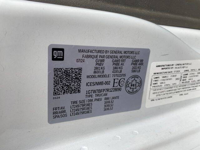 2024 GMC Savana 2500