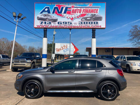 2017 Mercedes-Benz GLA for sale at ANF AUTO FINANCE in Houston TX