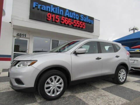 2016 Nissan Rogue for sale at Franklin Auto Sales in El Paso TX