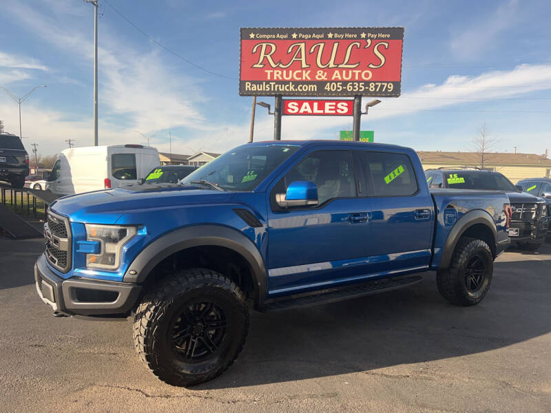 2018 Ford F-150 for sale at RAUL'S TRUCK & AUTO SALES, INC in Oklahoma City OK