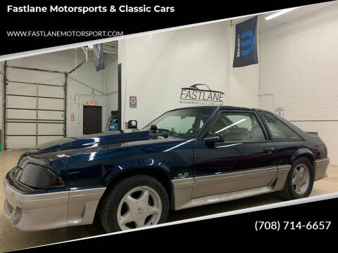 1991 Ford Mustang for sale at Fastlane Motorsports & Classic Cars in Addison IL