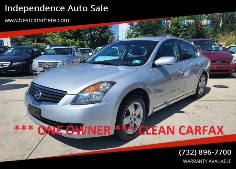 2007 Nissan Altima for sale at Independence Auto Sale in Bordentown NJ