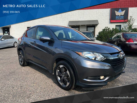 2018 Honda HR-V for sale at METRO AUTO SALES LLC in Lino Lakes MN