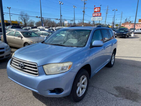 2008 Toyota Highlander for sale at 4th Street Auto in Louisville KY