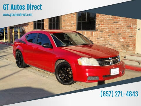 2014 Dodge Avenger for sale at GT Autos Direct in Garden Grove CA