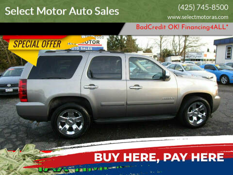 2007 Chevrolet Tahoe for sale at Select Motor Auto Sales in Lynnwood WA