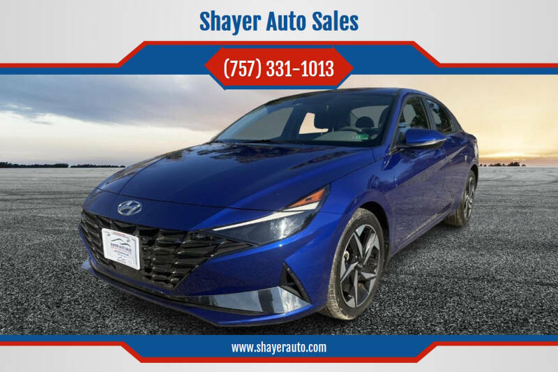 2022 Hyundai Elantra for sale at Shayer Auto Sales in Cape Charles VA