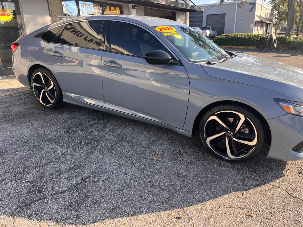 2021 Honda Accord for sale at M & J UNITED AUTO SALES in LAUDERDALE LAKES, FL