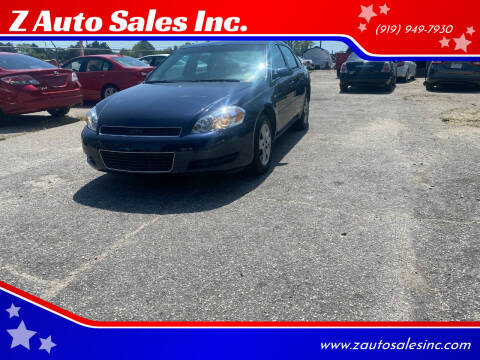 2007 Chevrolet Impala for sale at Z Auto Sales Inc. in Rocky Mount NC