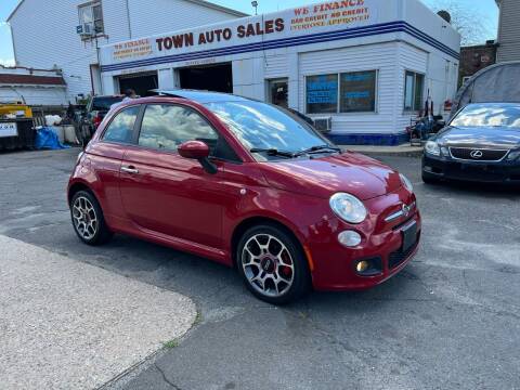 2012 FIAT 500 for sale at Town Auto Sales Inc in Waterbury CT