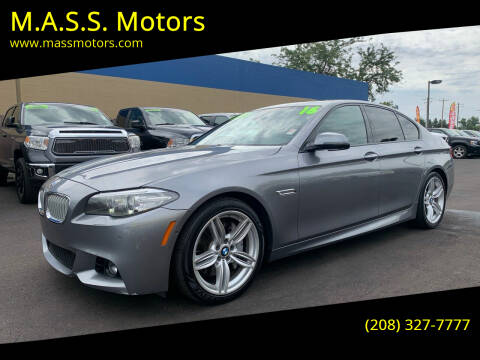 2016 BMW 5 Series for sale at M.A.S.S. Motors in Boise ID