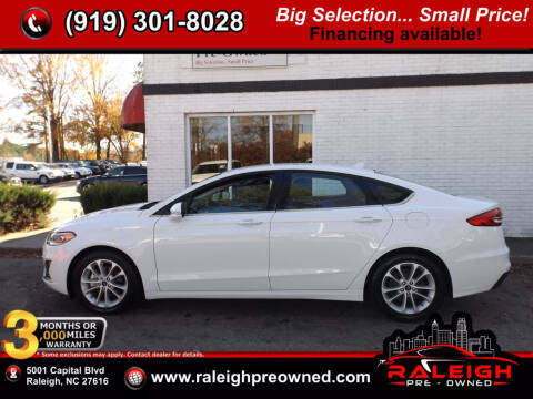 2020 Ford Fusion Hybrid for sale at Raleigh Pre-Owned in Raleigh NC