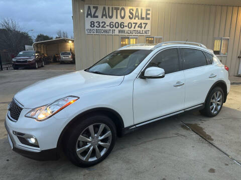 2017 Infiniti QX50 for sale at AZ Auto Sale in Houston TX