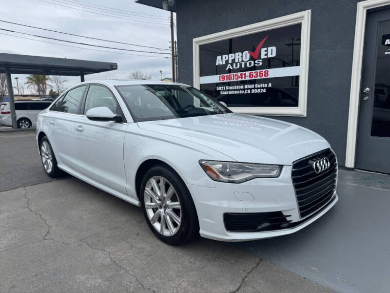 2016 Audi A6 for sale at Approved Autos in Sacramento CA