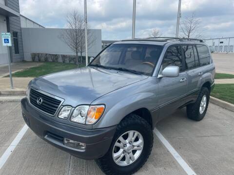 2001 Lexus LX 470 for sale at TWIN CITY MOTORS in Houston TX