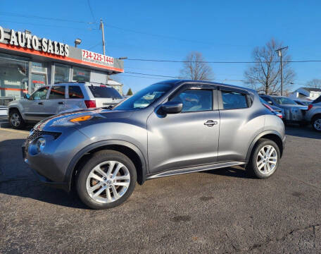 2015 Nissan JUKE for sale at Samford Auto Sales in Riverview MI