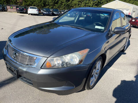 2008 Honda Accord for sale at Pinnacle Acceptance Corp. in Franklinton NC