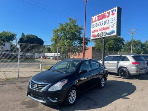 2018 Nissan Versa for sale at L.A. Trading Co. Detroit in Detroit MI