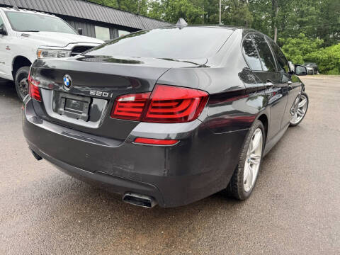 2012 BMW 5 Series 550i