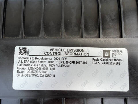 2020 GMC Savana 3500