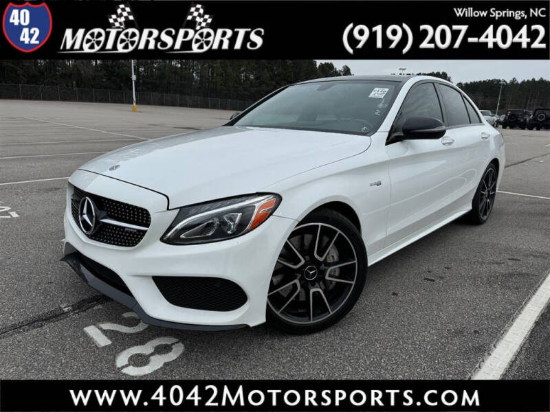 2018 Mercedes-Benz C-Class for sale at 4042 Motorsports in Willow Spring NC