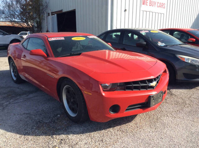 2013 Chevrolet Camaro for sale at SPRINGTIME MOTORS in Huntsville, TX