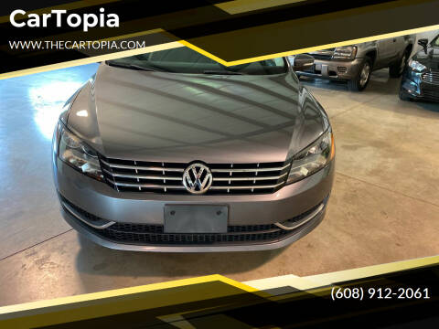 2013 Volkswagen Passat for sale at CarTopia in Deforest WI