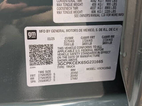 2025 Chevrolet Silverado 1500