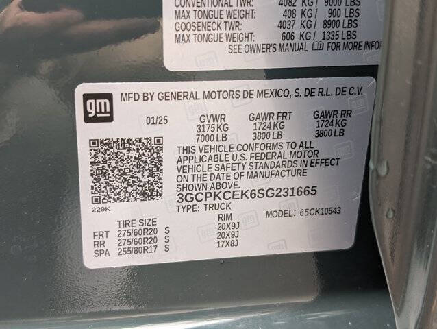 2025 Chevrolet Silverado 1500