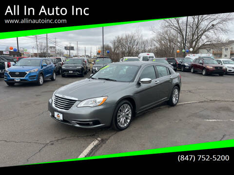 2012 Chrysler 200 for sale at All In Auto Inc in Palatine IL