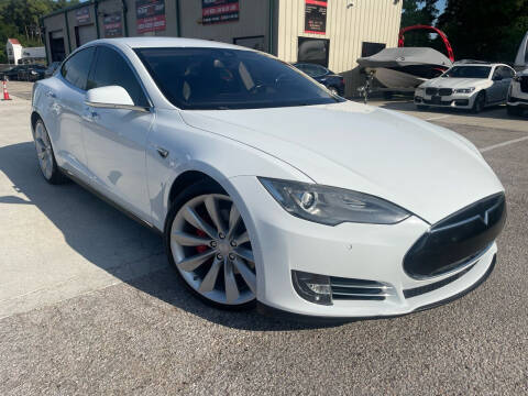 2015 Tesla Model S for sale at Premium Auto Group in Humble TX