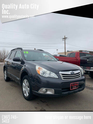 2012 Subaru Outback for sale at Quality Auto City Inc. in Laramie WY