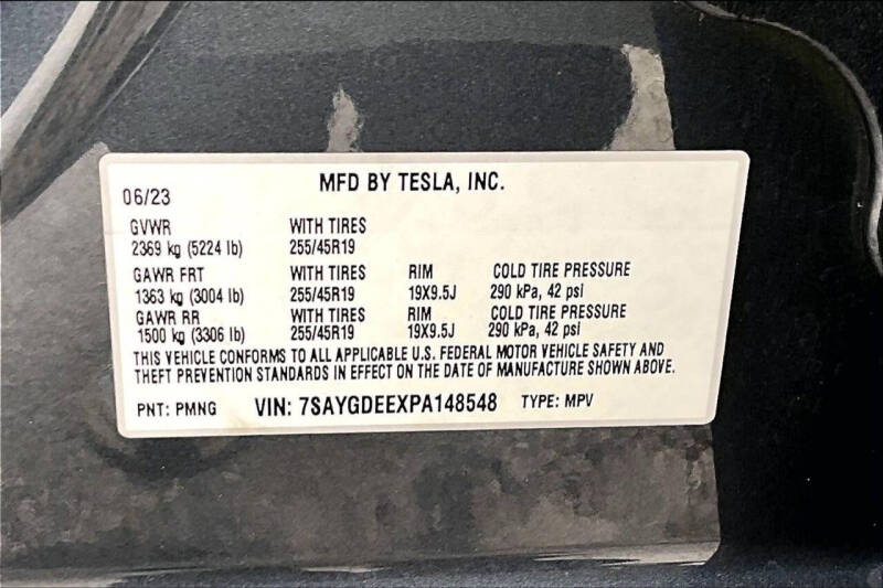 2023 Tesla Model Y Long Range