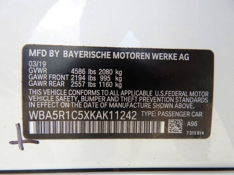 2019 BMW 3 Series  - $23,900