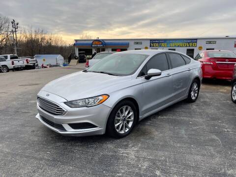 2017 Ford Fusion for sale at Greg's Auto Sales in Poplar Bluff MO