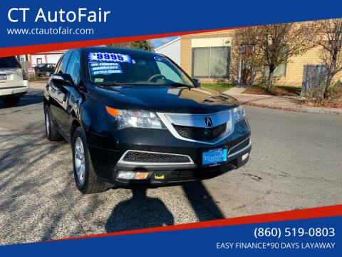 2012 Acura MDX for sale at CT AutoFair in West Hartford CT