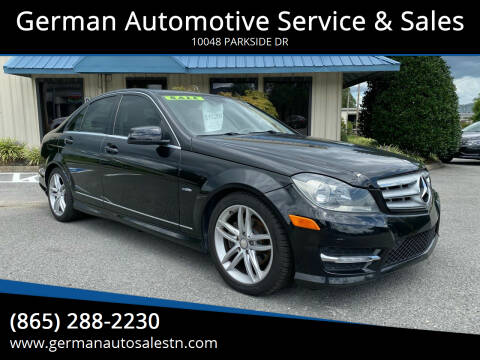 2012 Mercedes-Benz C-Class for sale at German Automotive Service & Sales in Knoxville TN