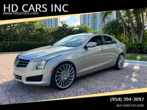 2014 Cadillac ATS for sale at HD CARS INC in Hollywood FL