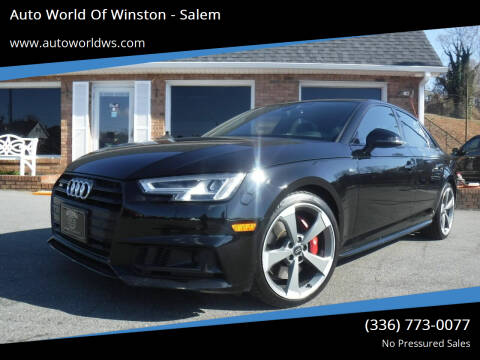 2018 Audi S4 for sale at Auto World Of Winston - Salem in Winston Salem NC