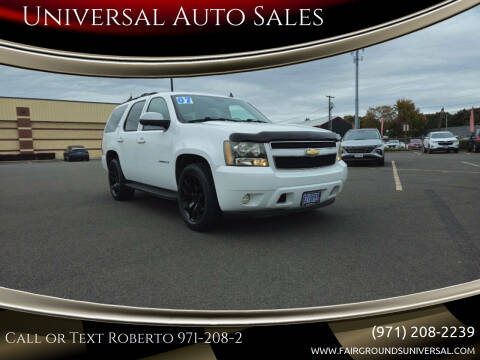 2007 Chevrolet Tahoe for sale at Universal Auto Sales in Salem OR