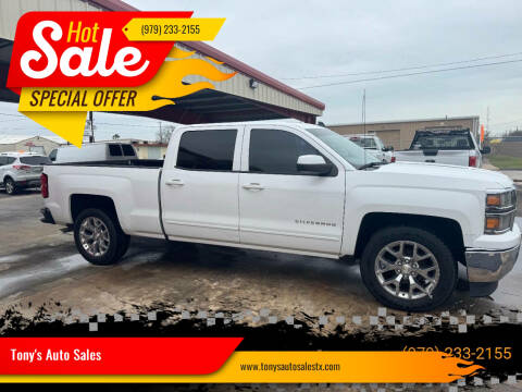 2015 Chevrolet Silverado 1500 for sale at Tony's Auto Sales in Freeport TX