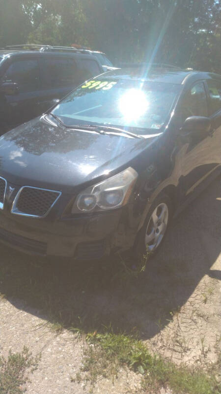 2009 Pontiac Vibe for sale at Hanson Road Auto Sales Inc in Cassadaga NY