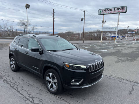 2021 Jeep Cherokee for sale at Pine Line Auto in Olyphant PA