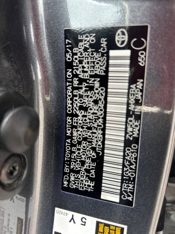 2017 Toyota Prius Two