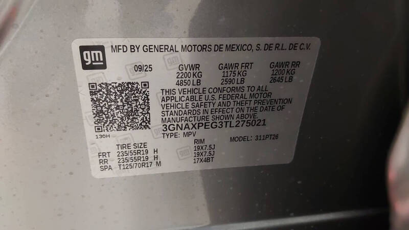 2026 Chevrolet Equinox LT