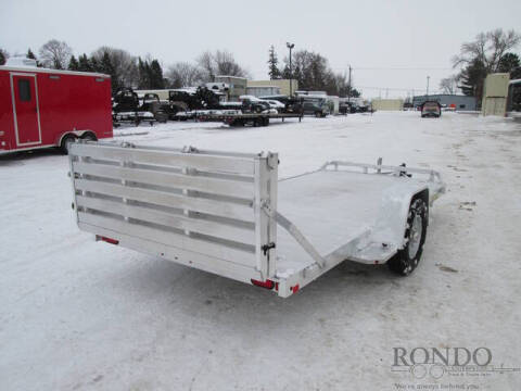 2026 Aluma Aluminum Single Axle Utility 8