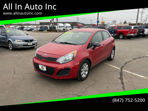 2013 Kia Rio 5-Door for sale at All In Auto Inc in Palatine IL