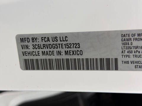 2026 RAM ProMaster